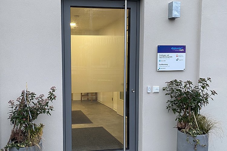 Foto Eingang der Beratungsstelle Altdorfer Straße 49, 91207 Lauf